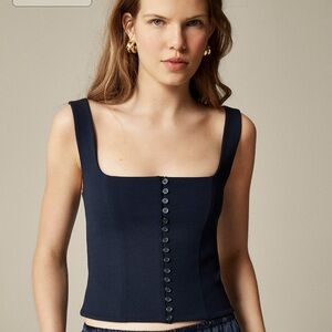 J. Crew Navy Blue Tank Top